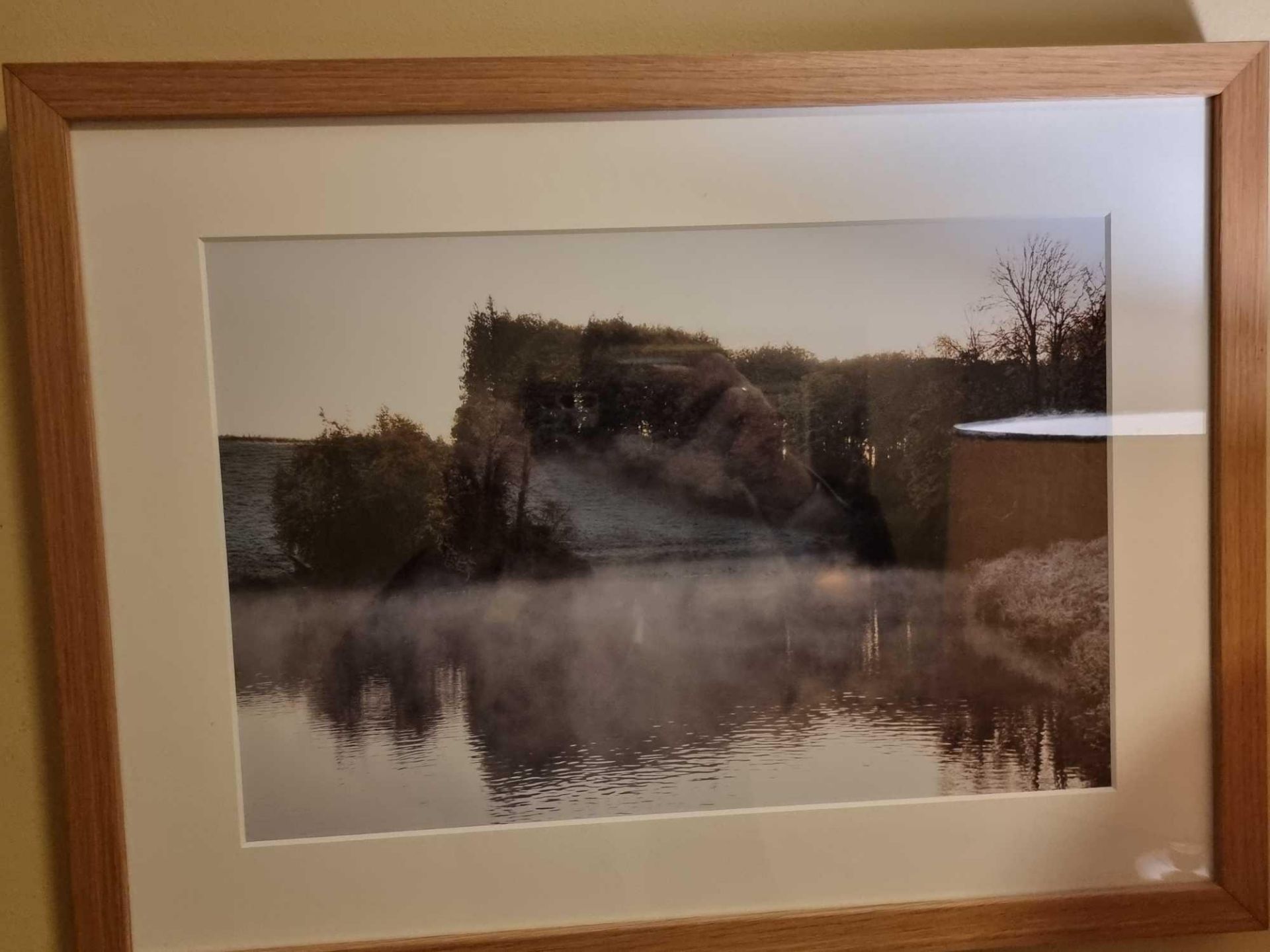 A Framed Landscape Photoprint Attributed To Colin Sturges Okewood Imagery In Modern Wood Frame 51 - Bild 2 aus 2