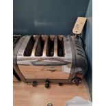 Dualit D4BMH Stainless Steel 4 Slot Toaster