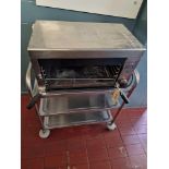 Lincat Silverlink 600 GR3 Electric Salamander Grill Cooking Area: 410mm X 230mm Powerful 3kw Element