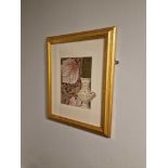 2 X Framed William Morris Archive Prints In Gold Frame 34 X 42cm