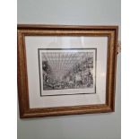 Framed Print Interior Of The Great Exhibition. No.8. British Department. Artist: Read Engraver: