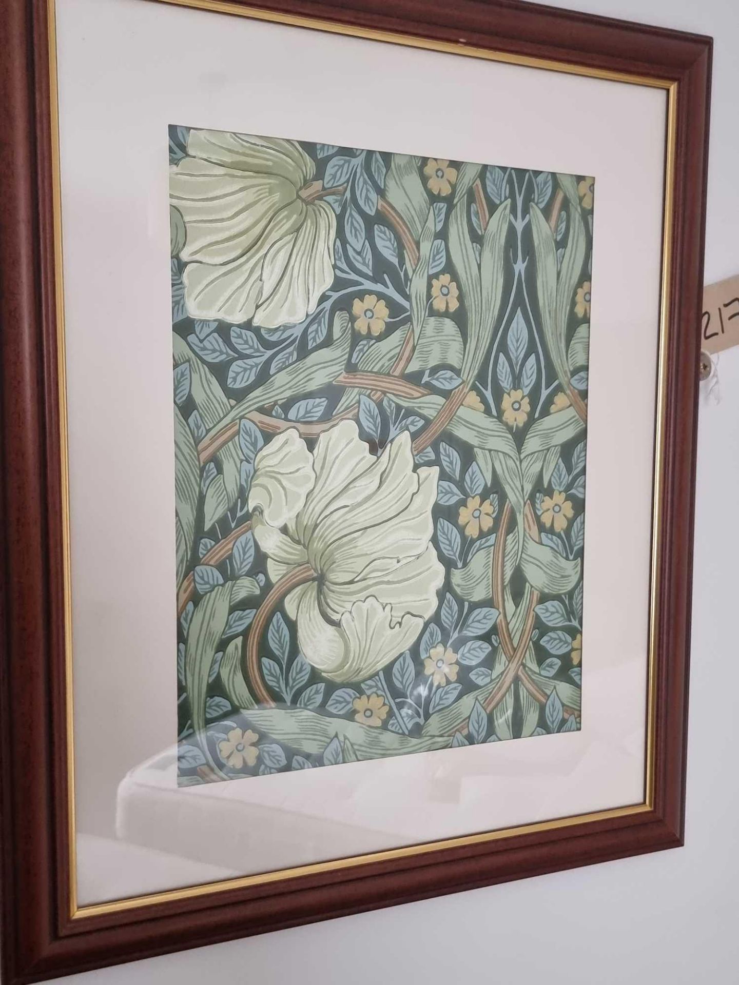 3 X Framed William Morris Archive Prints In Wood Frames (Room 19) - Bild 2 aus 6