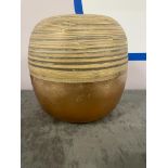 Pomax Home Collection Wooden Vase 25cm High ( CP1296)