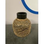 Lene Bjerre Black Vase 17cm High ( CP1294)