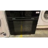 Miele H7260BP CLST Clean Steel Pyrolytic Oven clear text display with sensor controls â€“