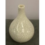 Handmade Speckeled Ceramic White Vase 14cm High ( CP1307)