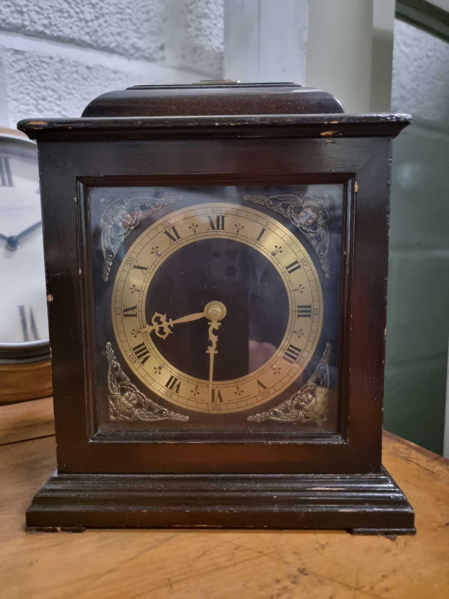 A Collection Of Five Clocks Comprising A Smiths Vintage Bracket Clock A Acanto Clock, Ingersoll - Image 5 of 6