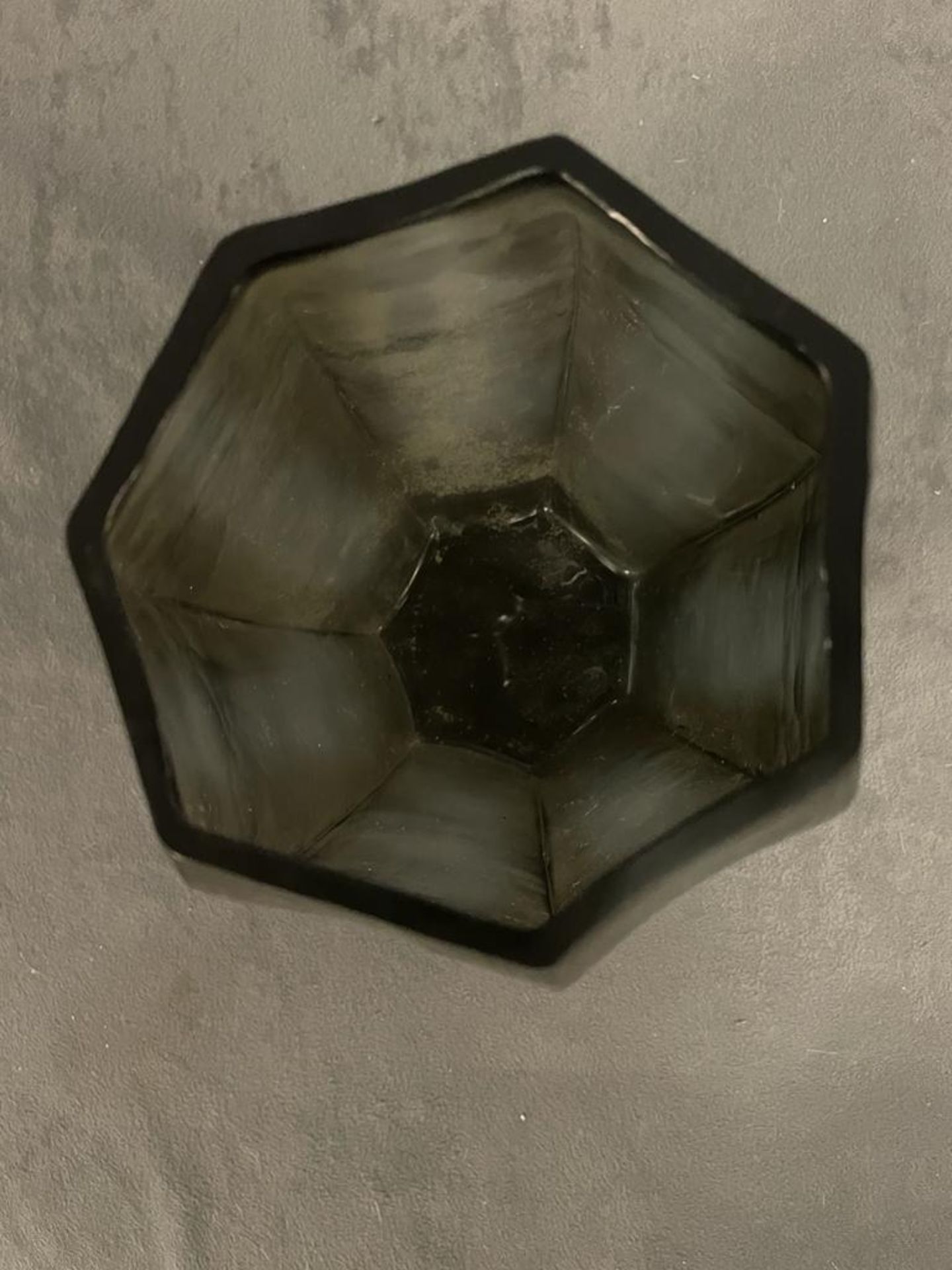 Vase Guaxs Koonam Light Steel Grey-Black Vase 17cm High ( CP1278) - Bild 2 aus 3