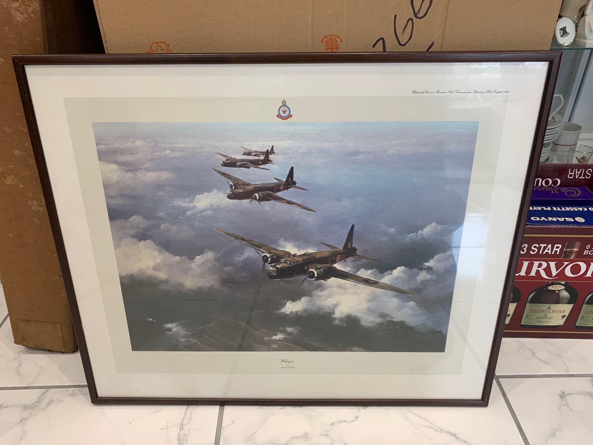 Robert Taylor Limited Edition Print By Wellington Signed By Wellington Pilot, Bill Townsend 63 X - Image 6 of 6