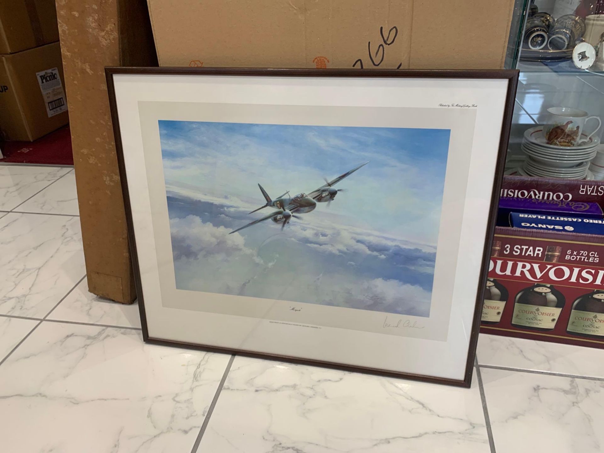 Robert Taylor Limited Edition Print Mosquito, A Rare Edition Print Signed By Leonard Cheshire VC. 63 - Bild 7 aus 7