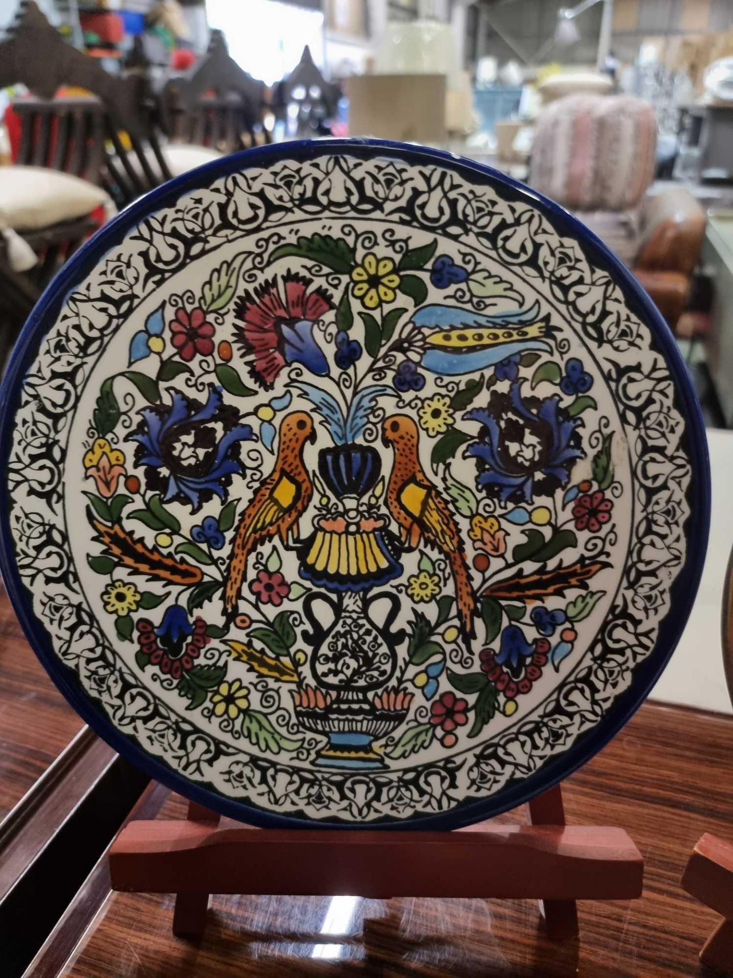 United Wilson JUWC 1897 Decorative Plates 26cm Complete With Two Others One Depicts Chinese - Image 2 of 6