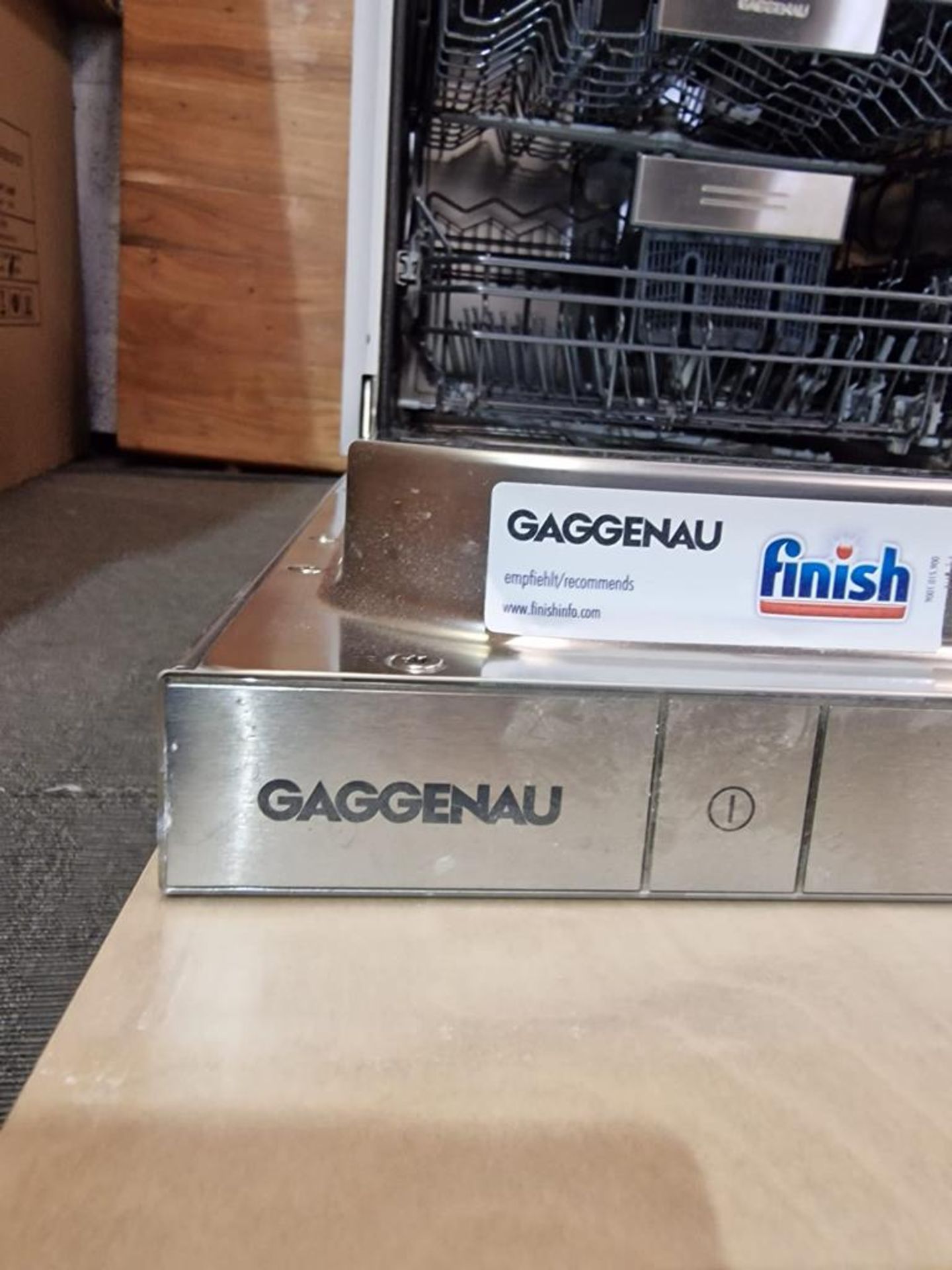 Gaggenau Hausgerate intregrated DF260163F Dishwasher 200 Series Fully Integrated With Flexible Hinge