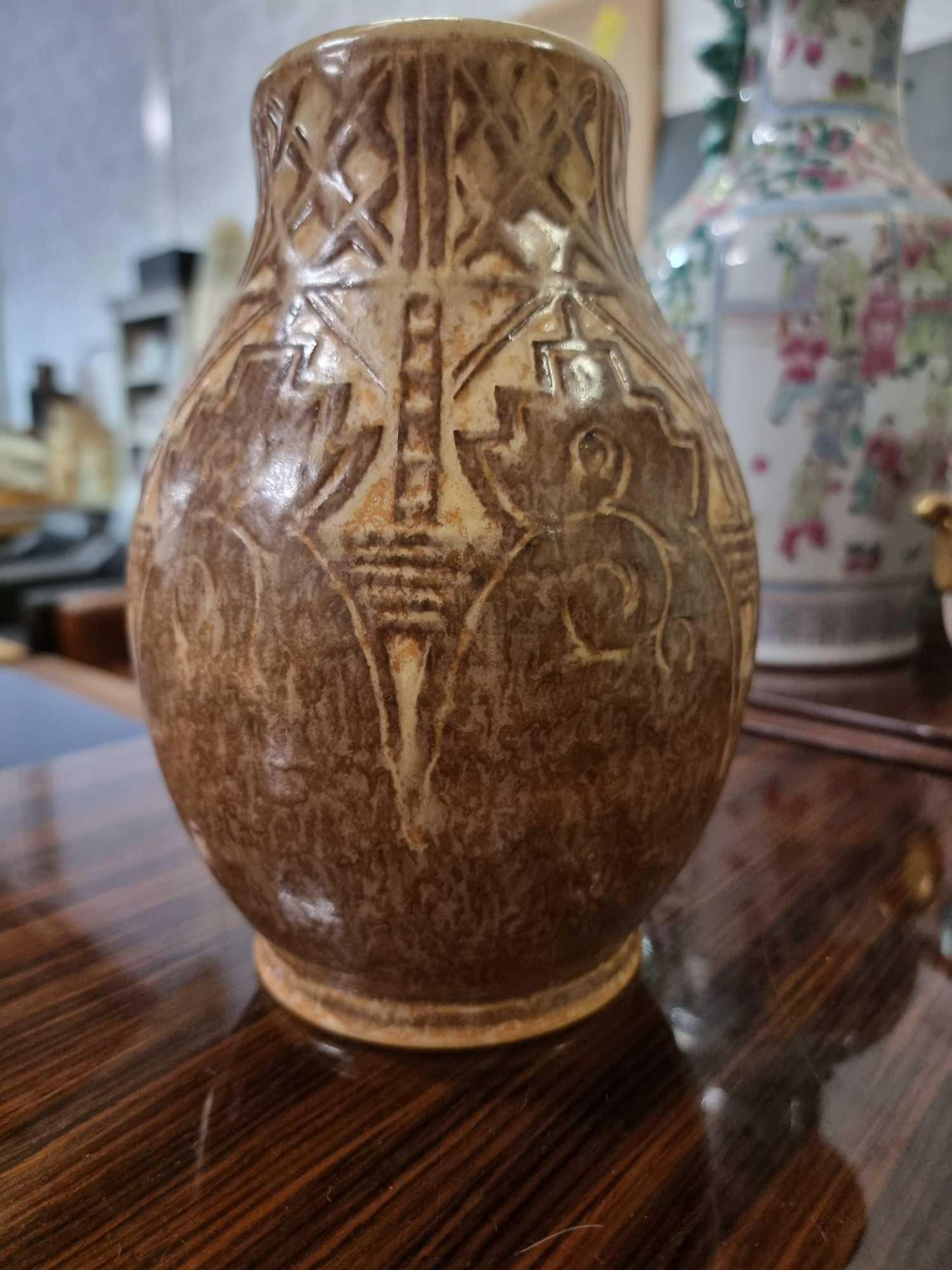 Pilkington's Lancastrian Pottery Ceramic Vase Impressed Mark to Base 21cm