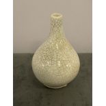 Handmade Speckeled Ceramic White Vase 14cm High ( CP1306)