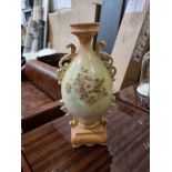 Ceramic Hand Painted Floral Vase 39cm
