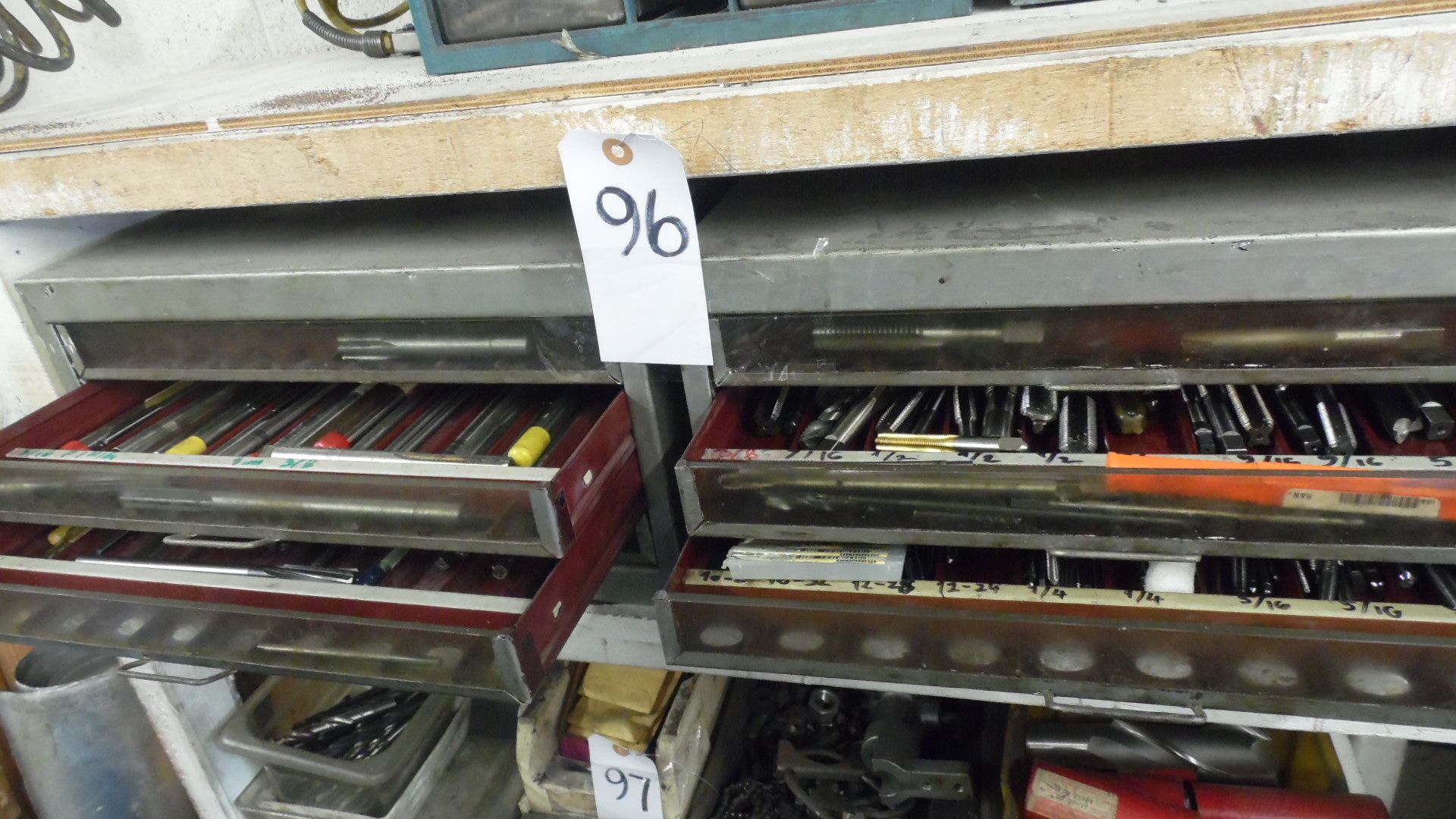 PARTS CABINETS w/ TOOLING (QTY. 2 )