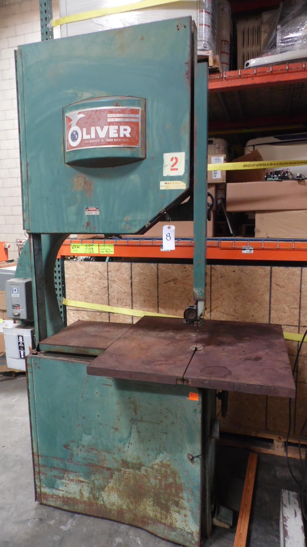 OLIVER 2416-D VERTICAL BAND SAW