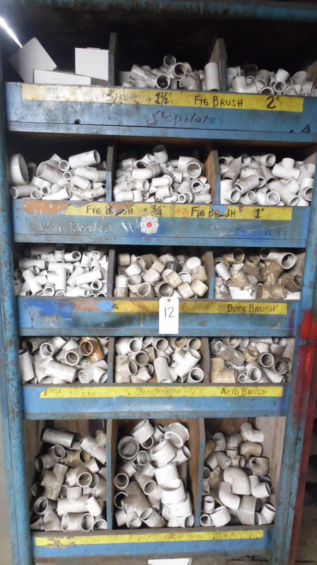 ASSORTED PVC FITTINGS ( WHITE )