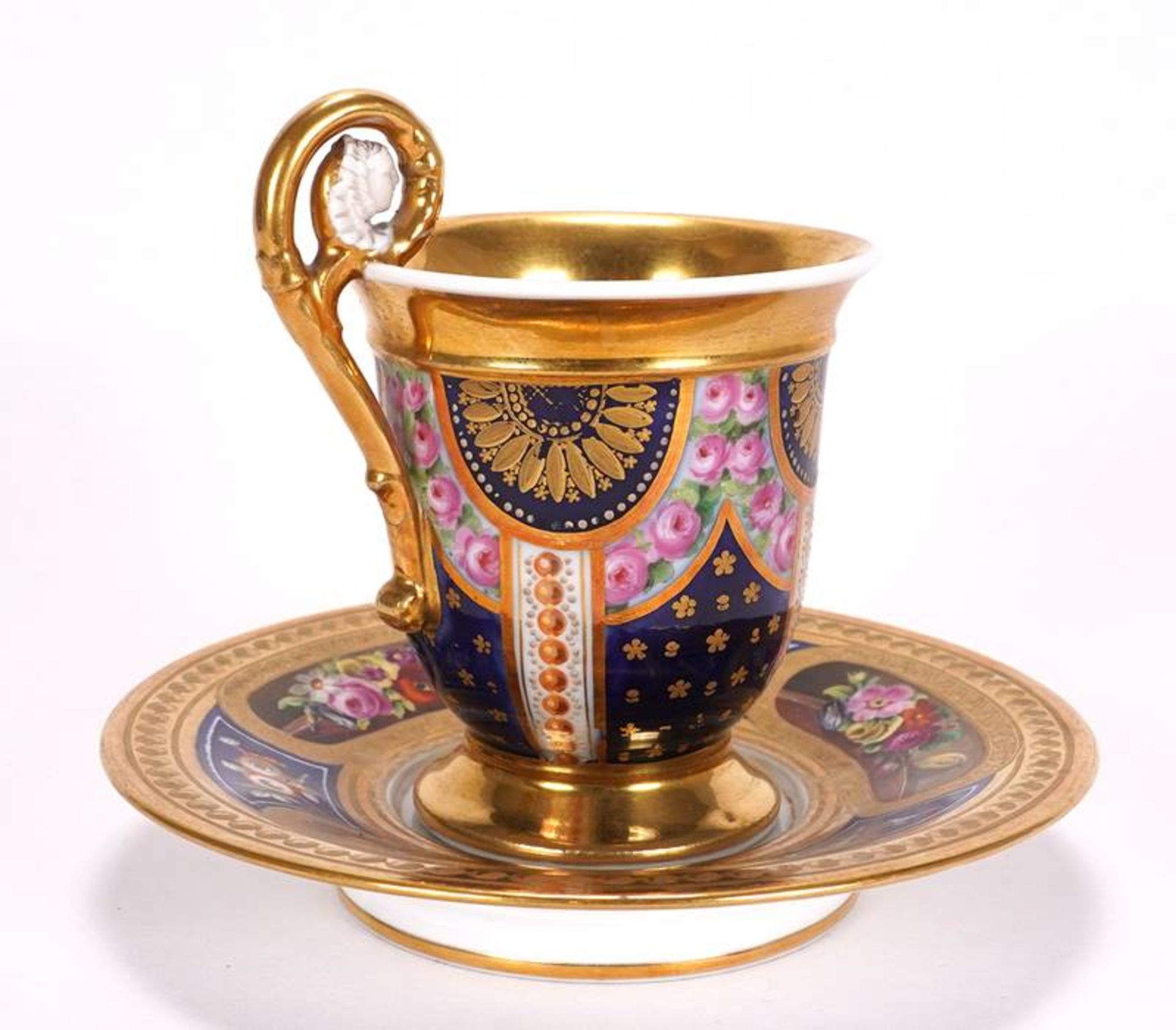 Biedermeier Tasse - Bild 2 aus 6