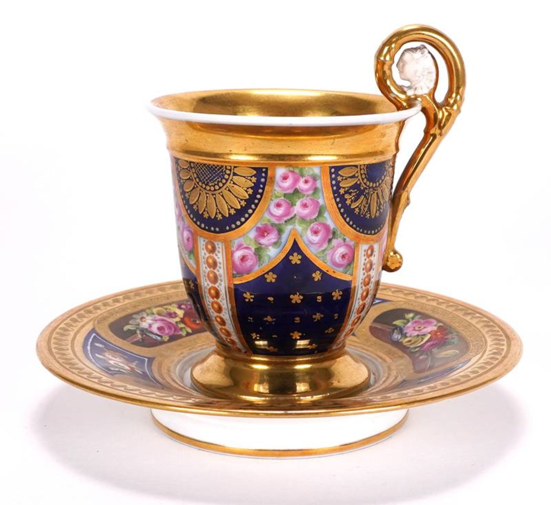 Biedermeier Tasse