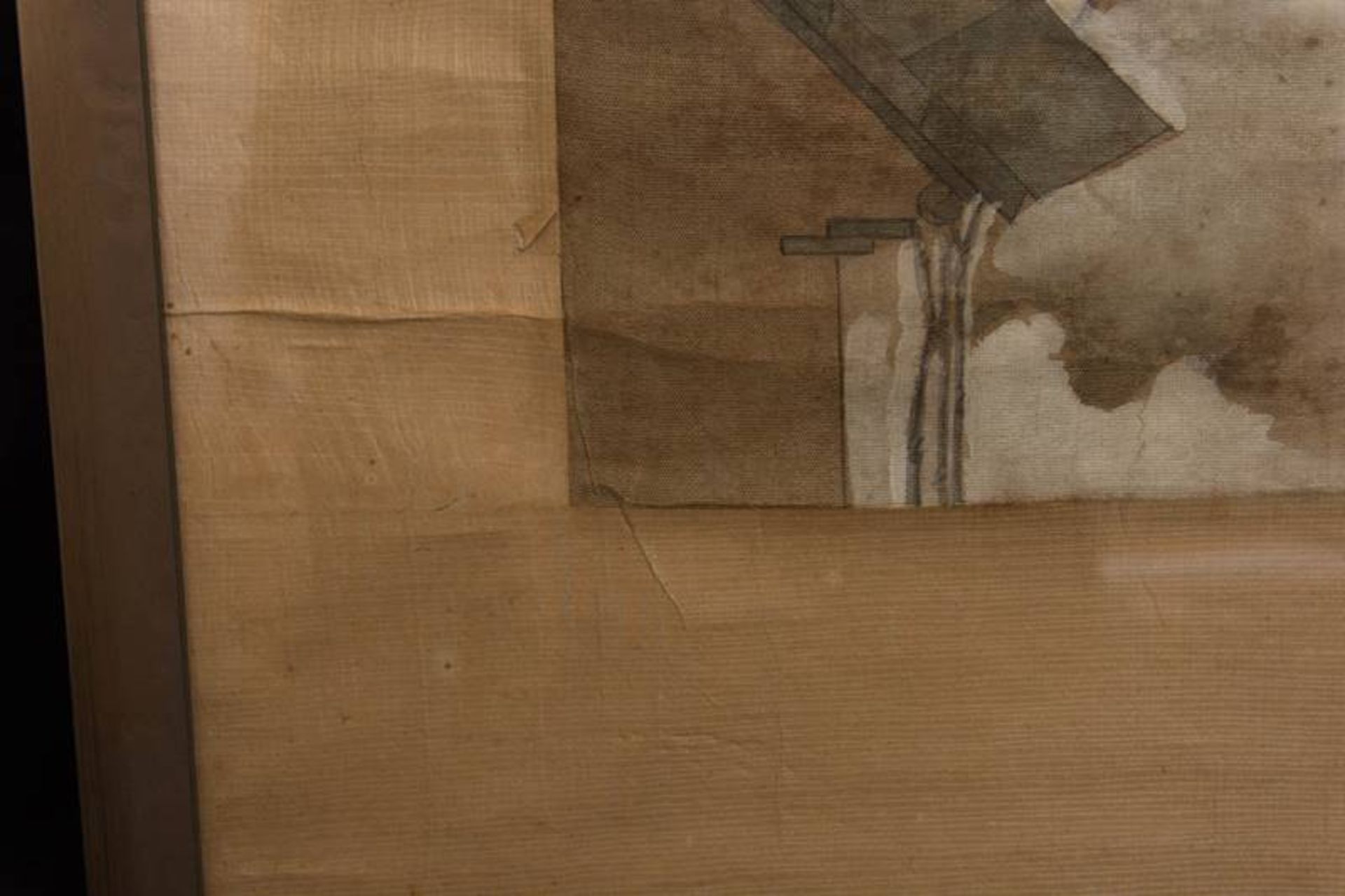 Japanese scroll painting - Image 6 of 8