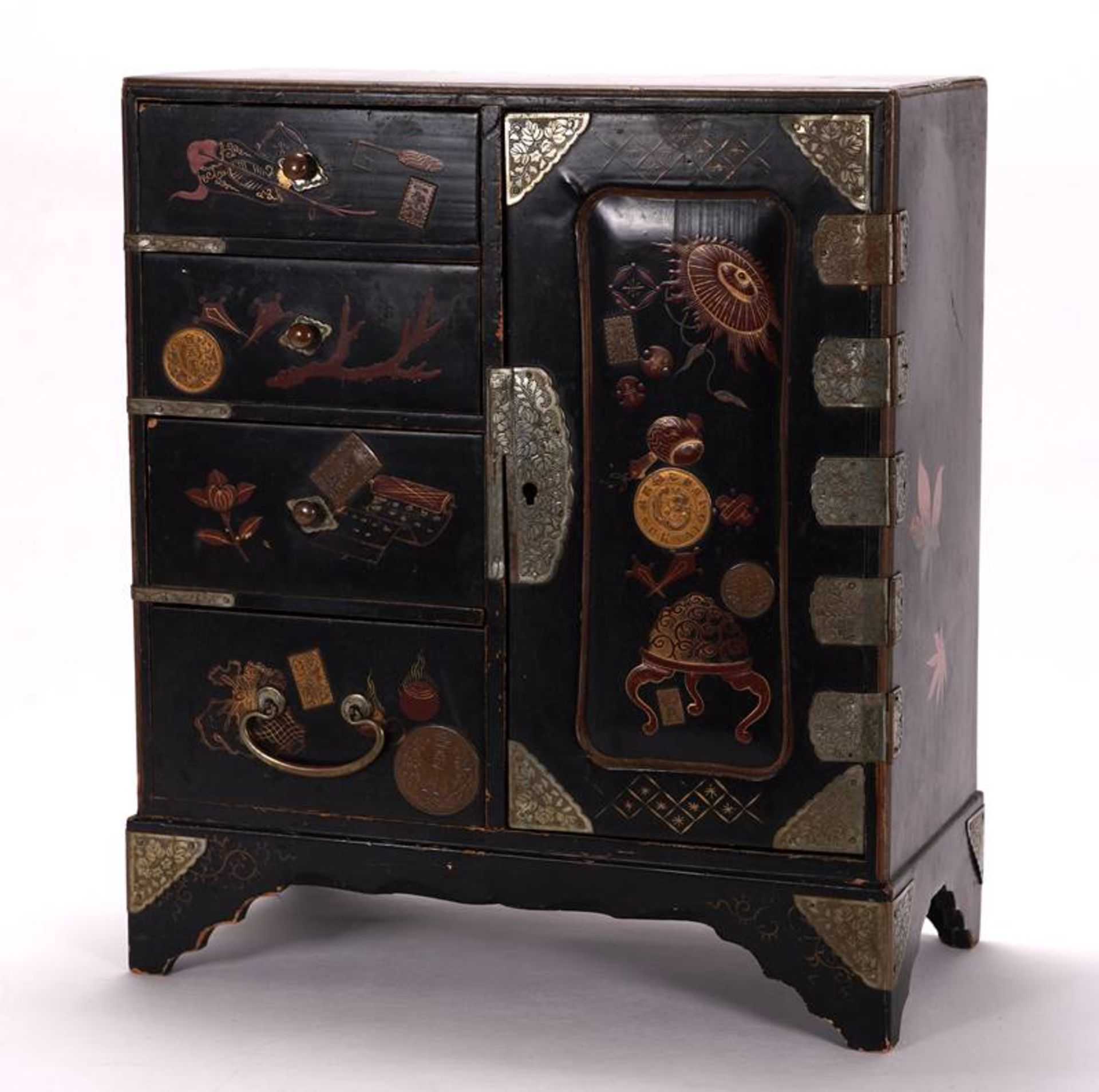 Japanese lacquer cabinet