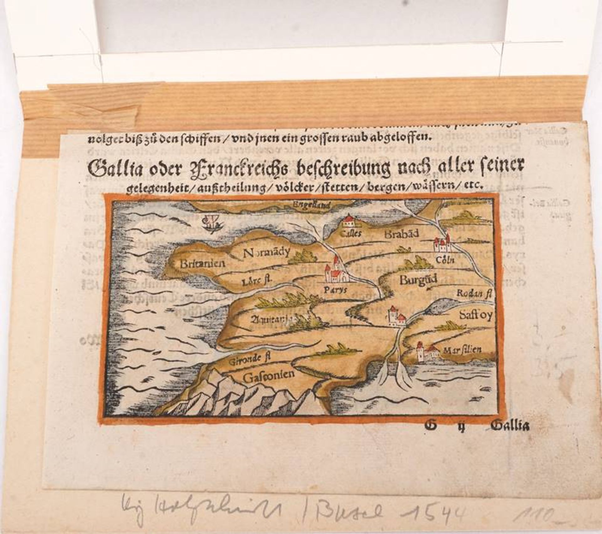 Gallia oder Frankreichs beschreibung - Bild 2 aus 3