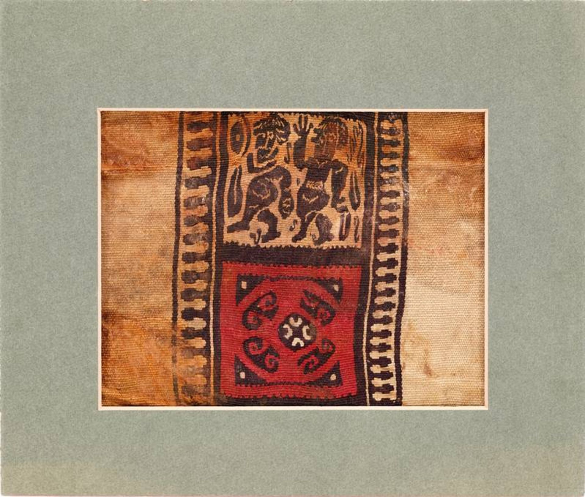 Coptic textile fragment  - Image 2 of 3