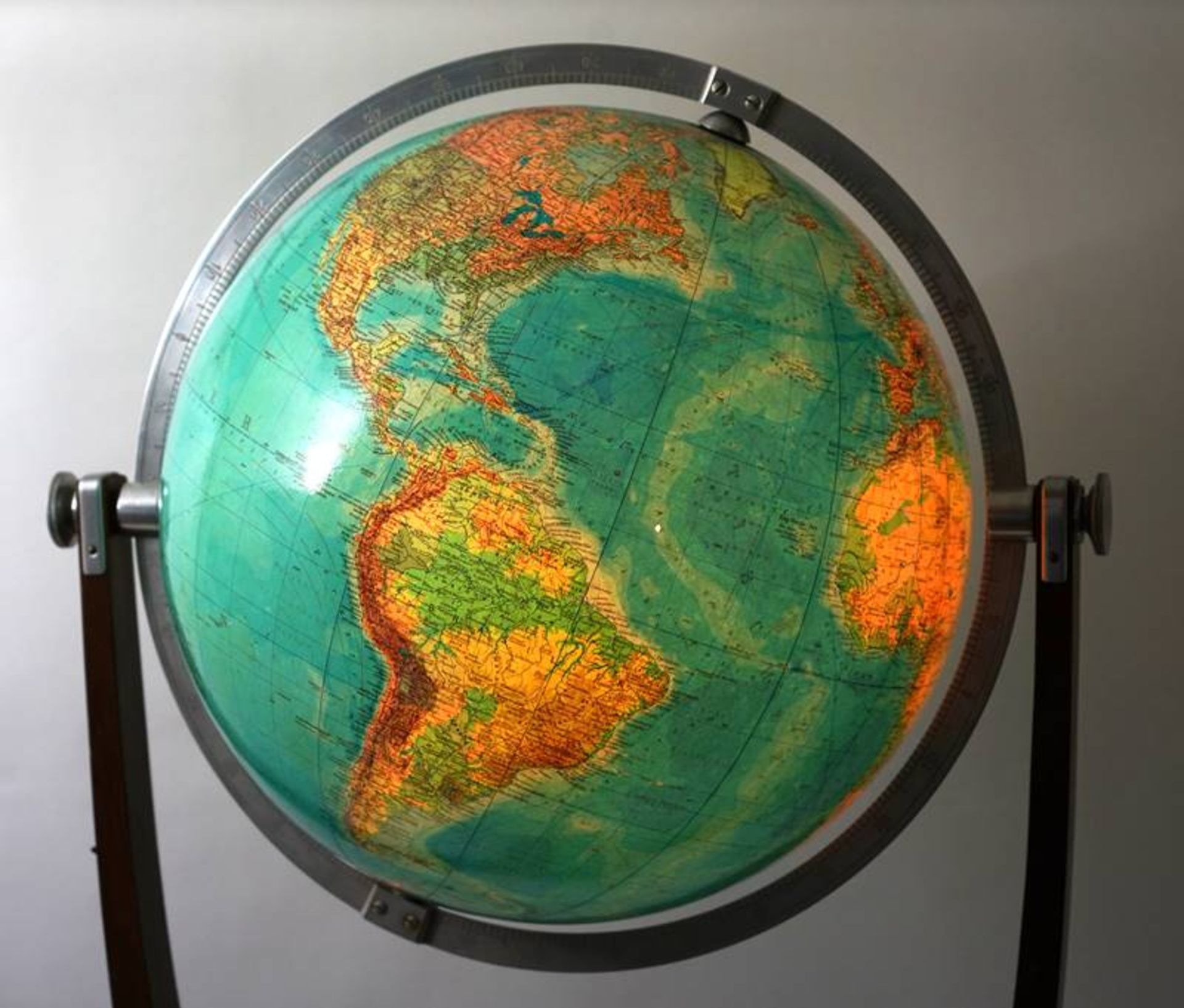 Large standing globe - Image 6 of 8