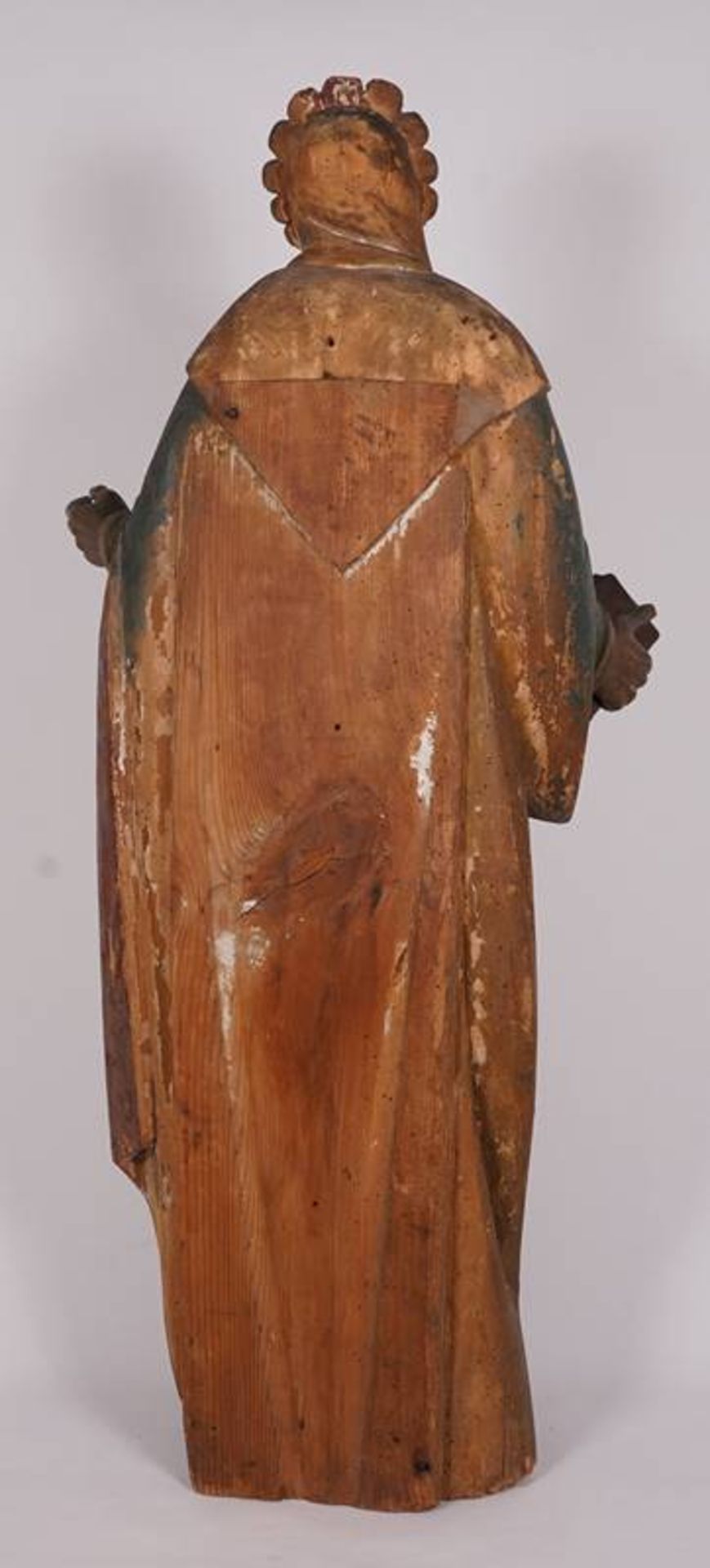 Figure of a saint - Image 4 of 7