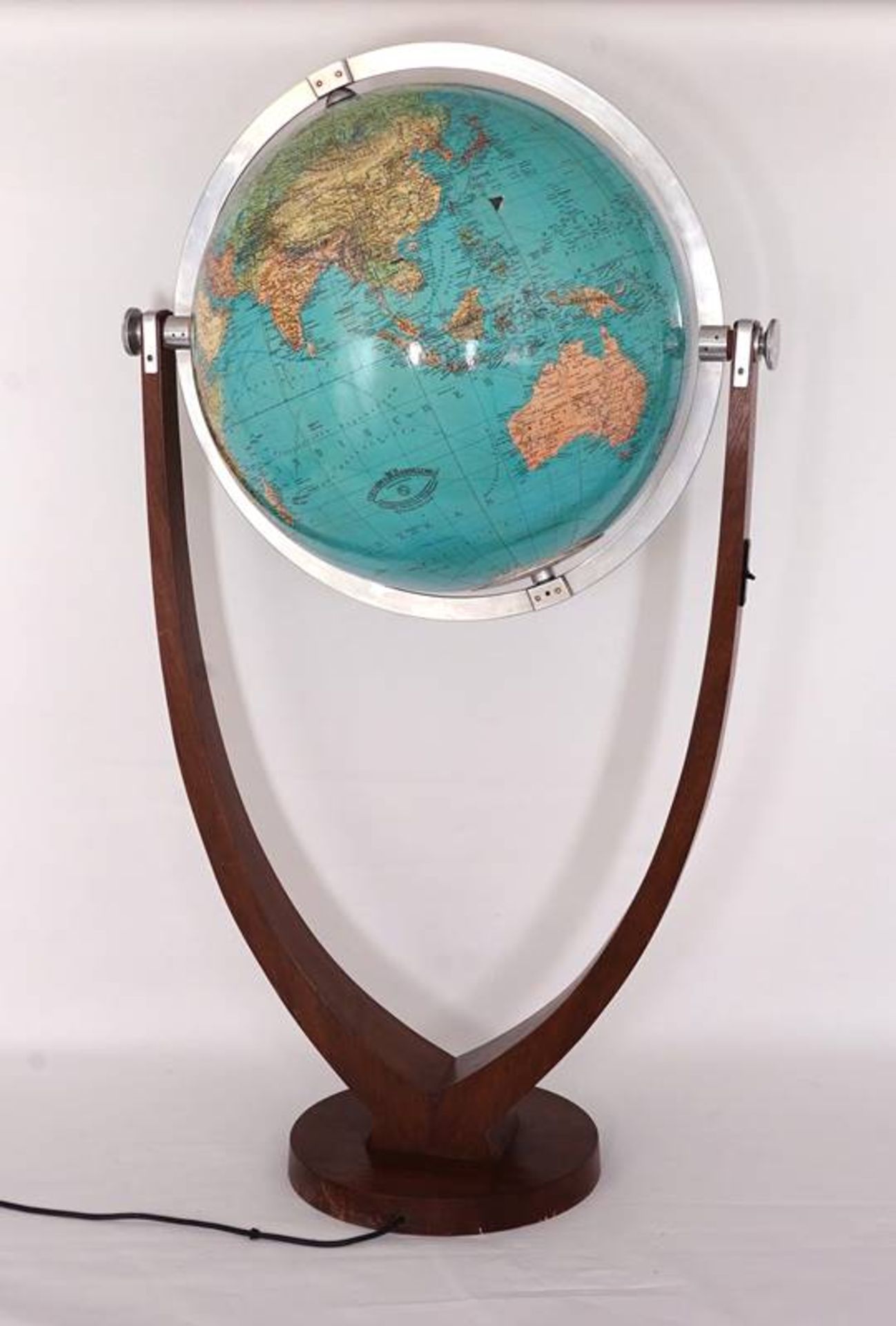 Large standing globe - Image 2 of 8