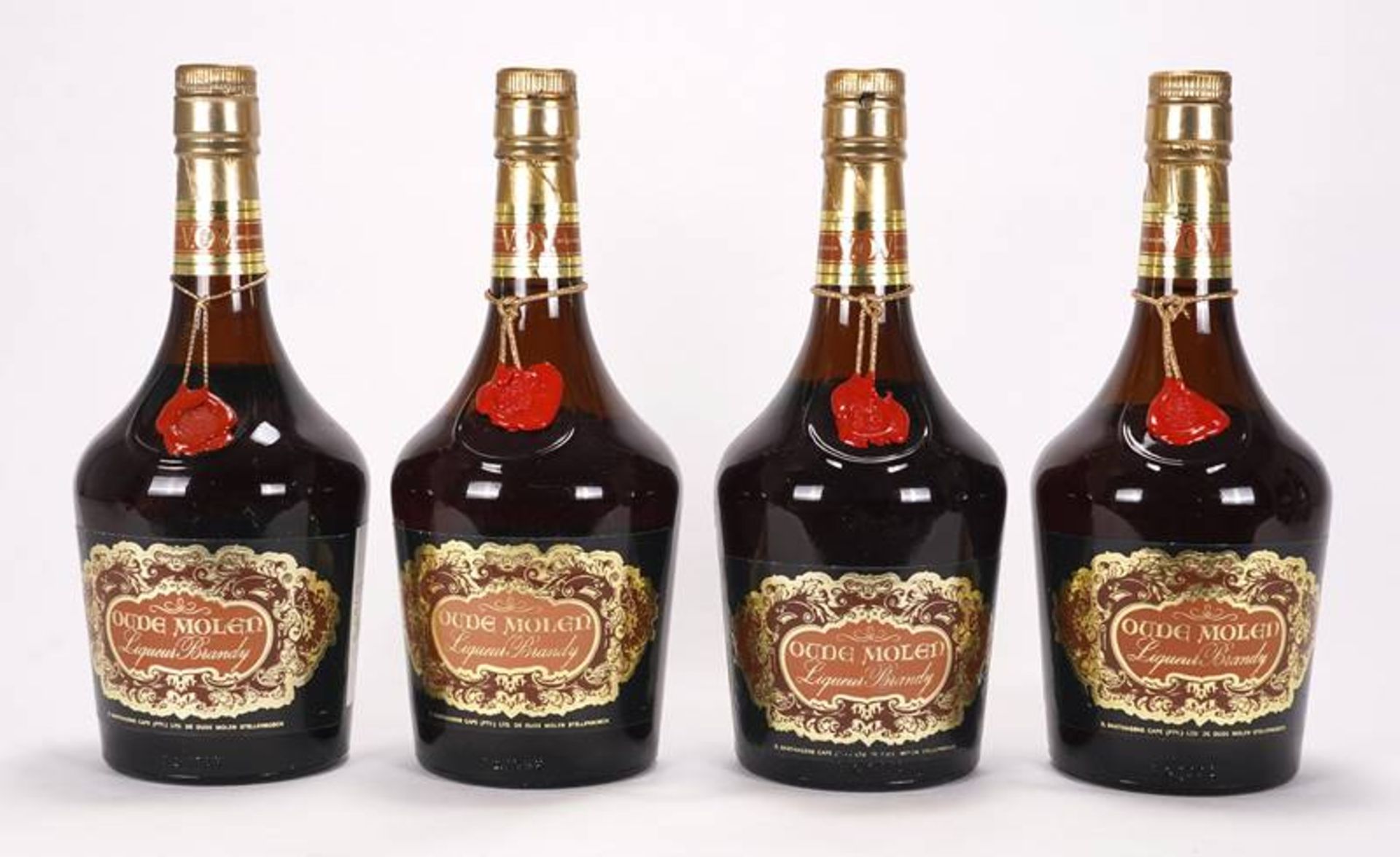 Four bottles of Liqueur Brandy