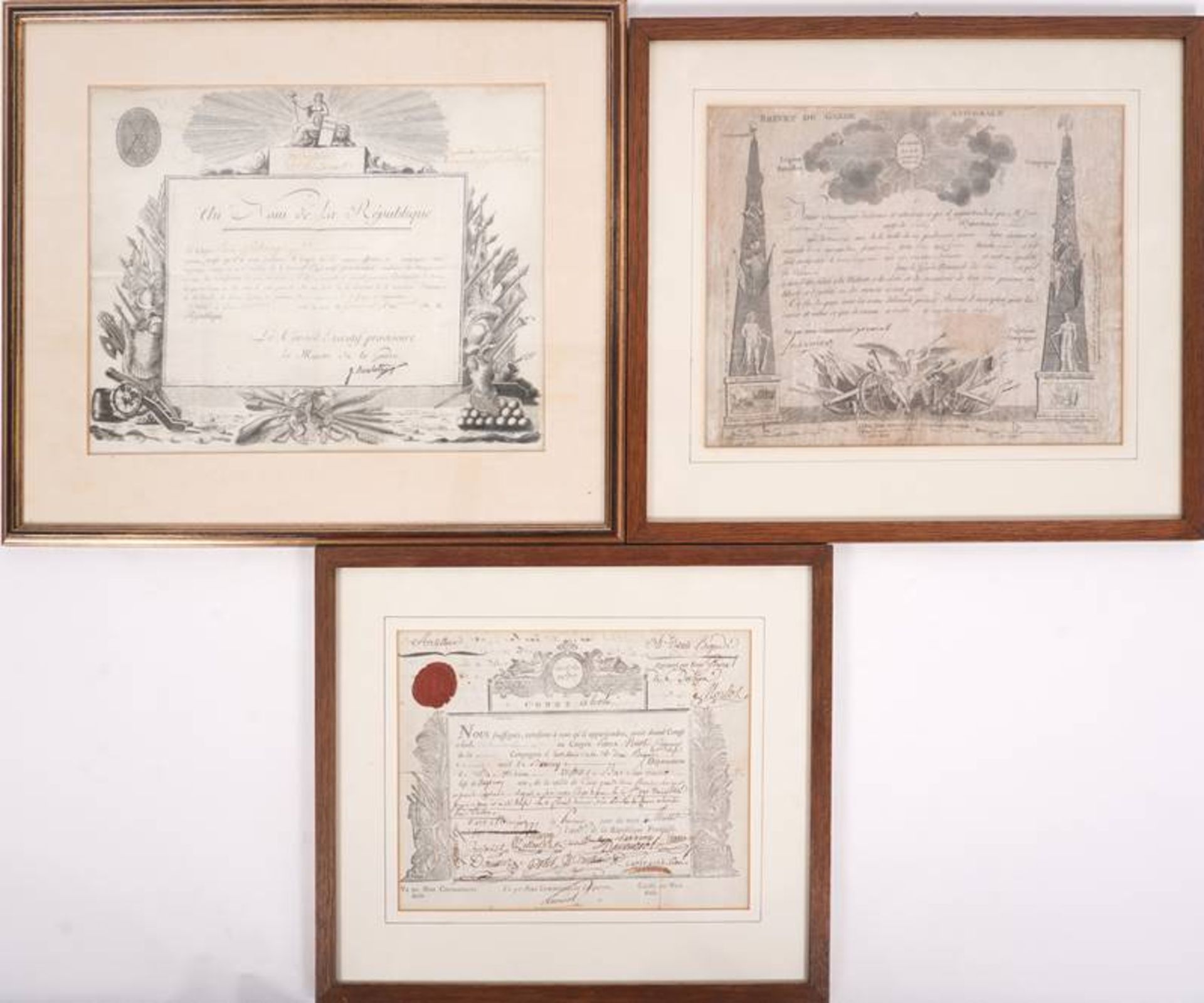 Three Officer's Patents - Image 2 of 6