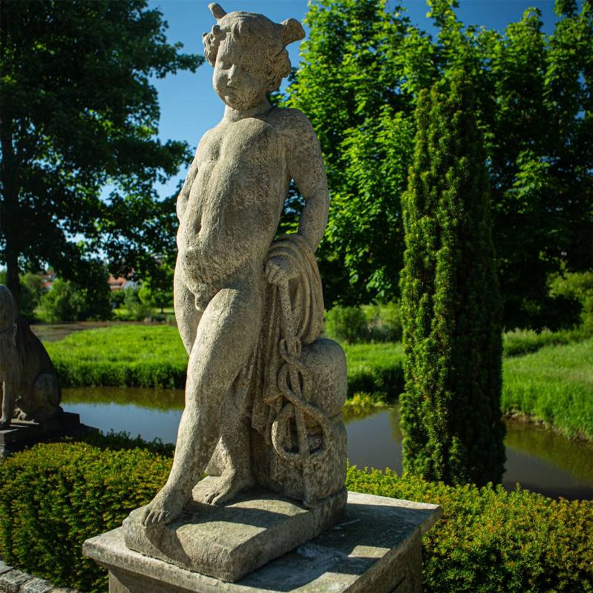 Gartenskulptur Hermes - Bild 7 aus 7