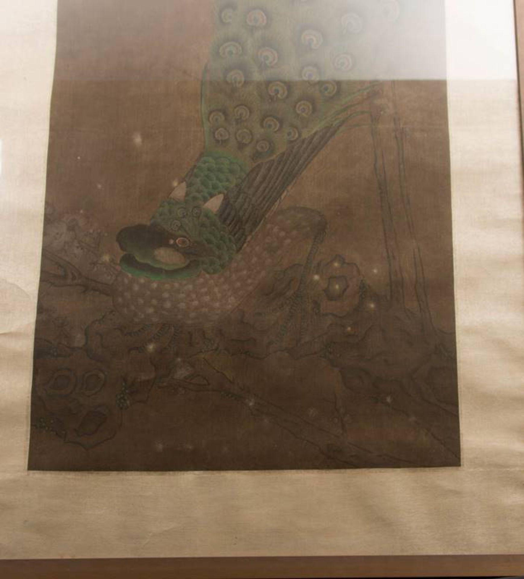 Japanese scroll painting - Image 2 of 9