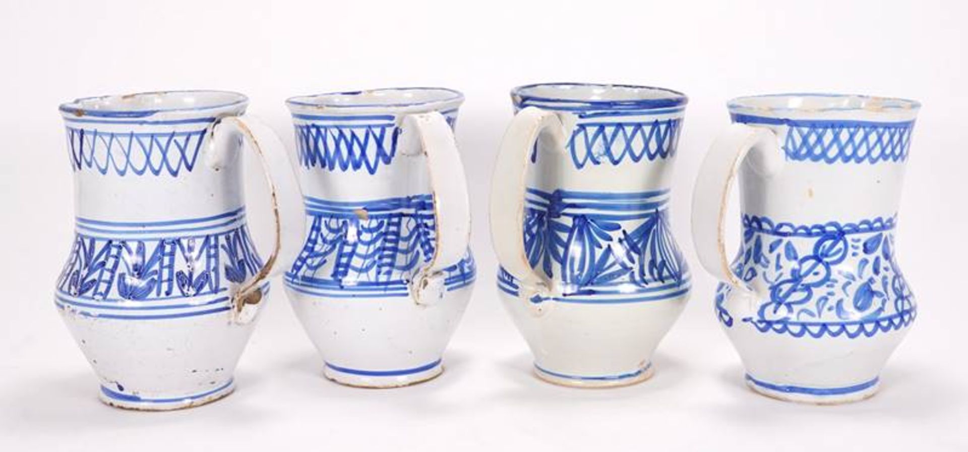 4 Keramik Krüge - Bild 2 aus 3