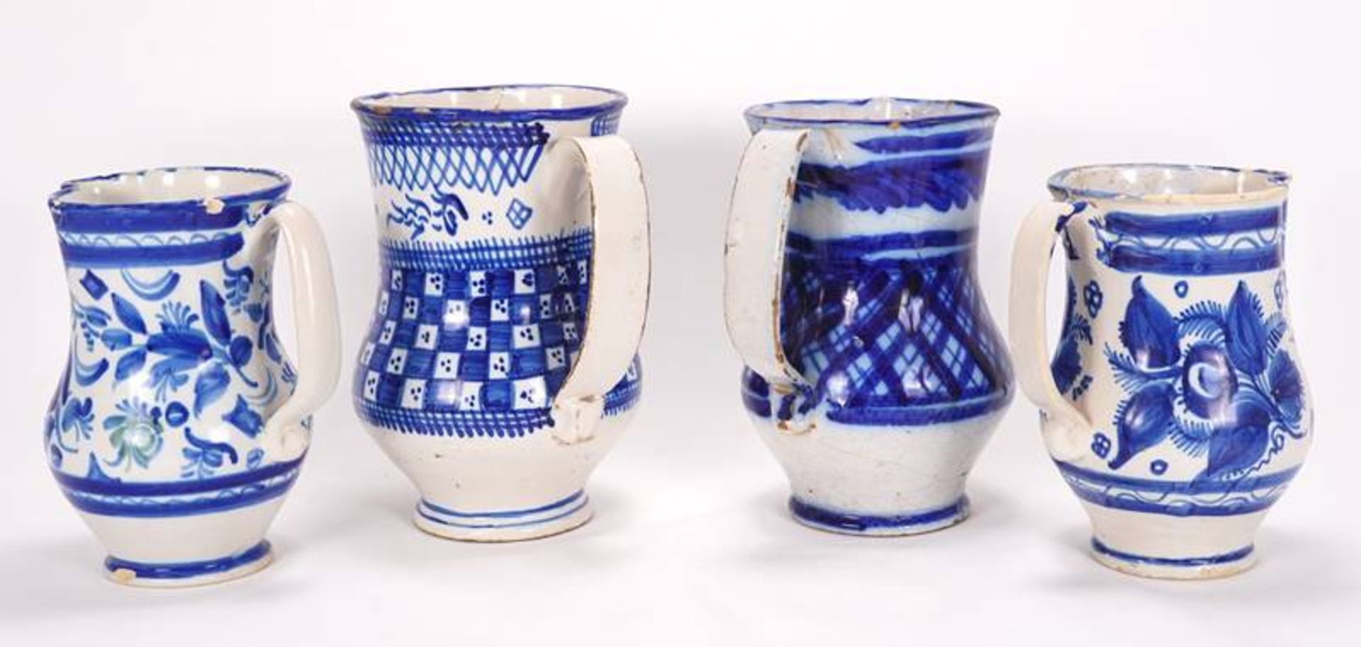 4 Keramik Krüge - Bild 2 aus 4