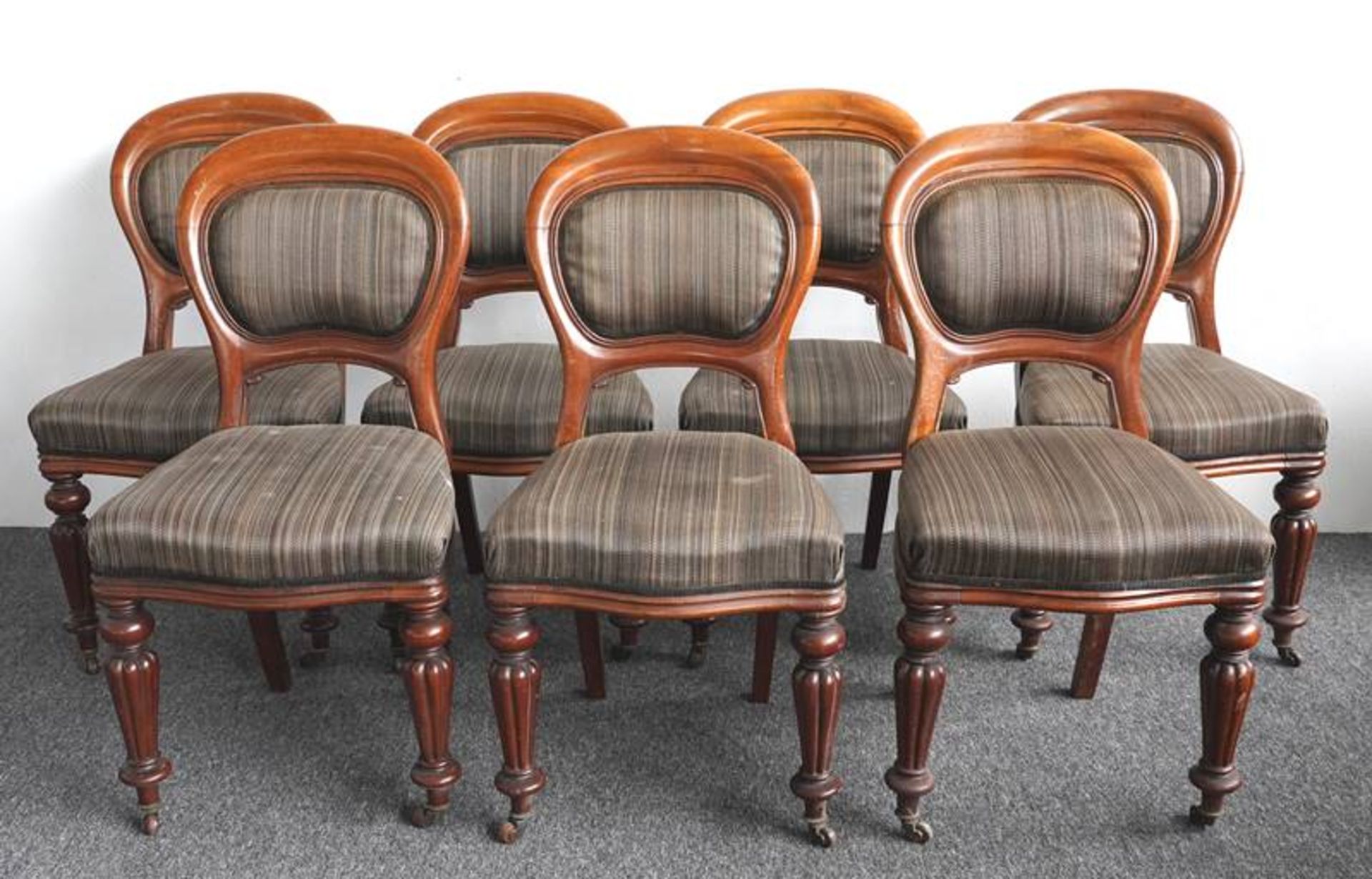 7 Louis Philippe chairs