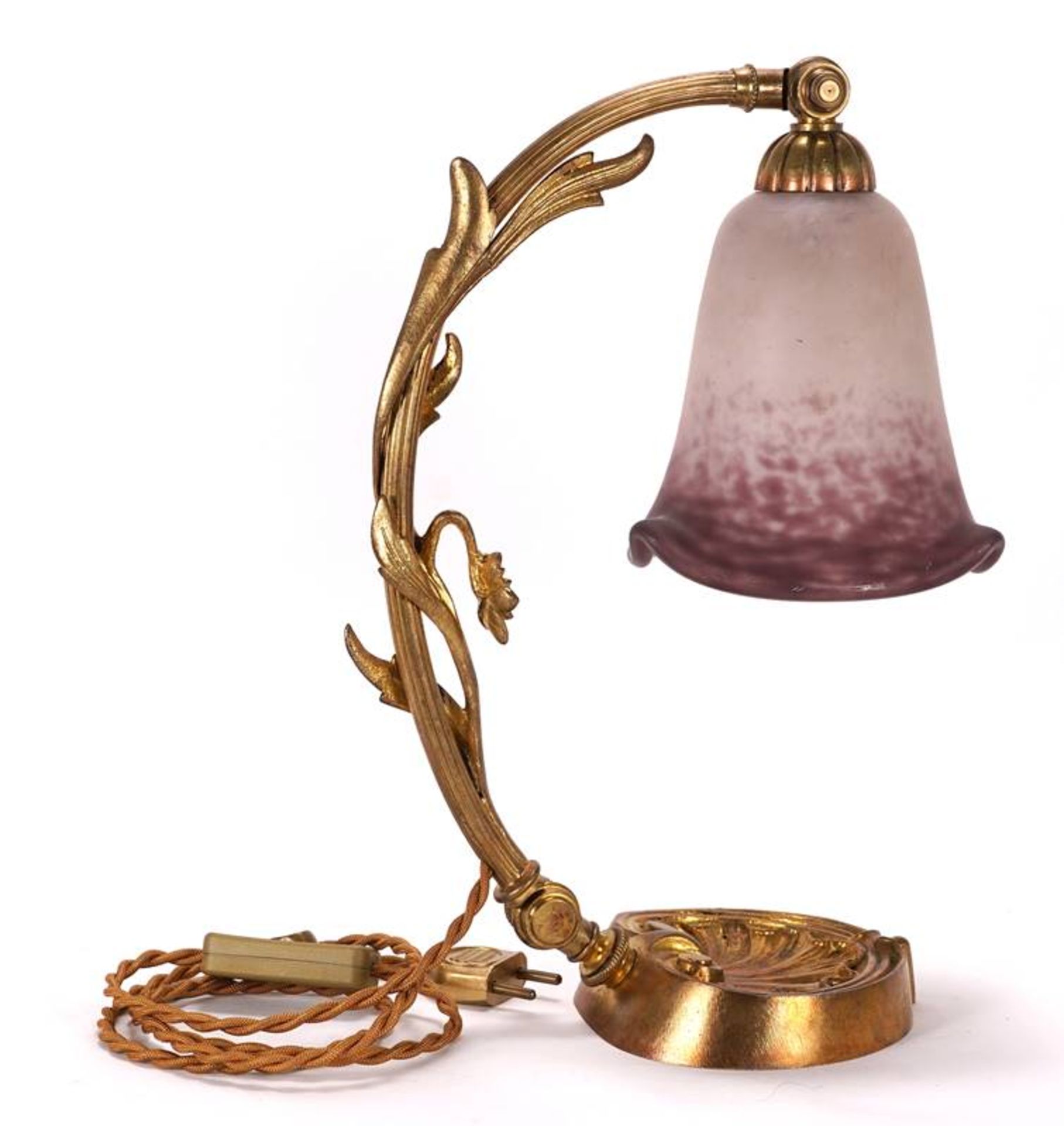 Art Nouveau Table Lamp - Image 2 of 7