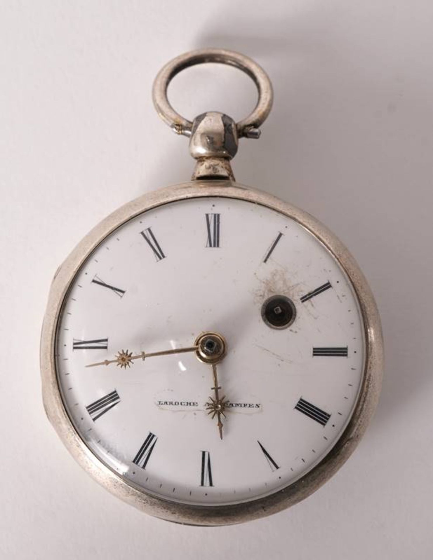 Spindle pocket watch