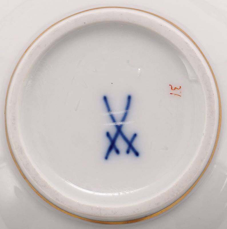 Six Meissen Coffee Cups - Image 2 of 2