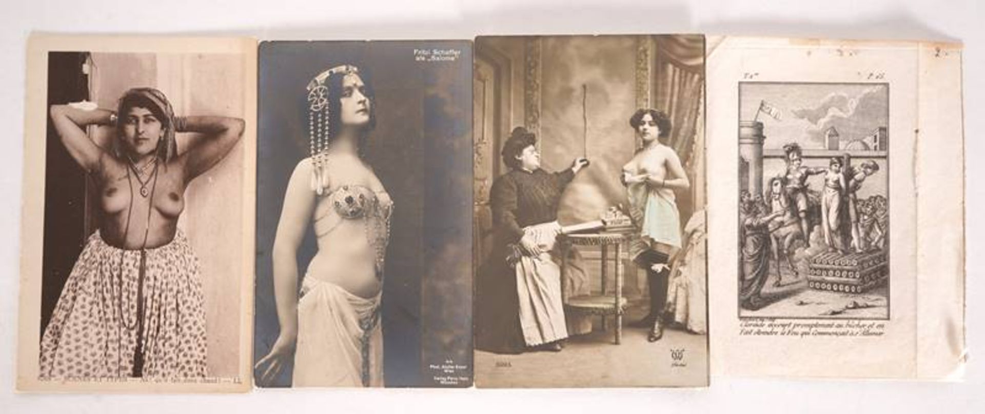 Collection Art Nouveau Postcards - Image 4 of 4