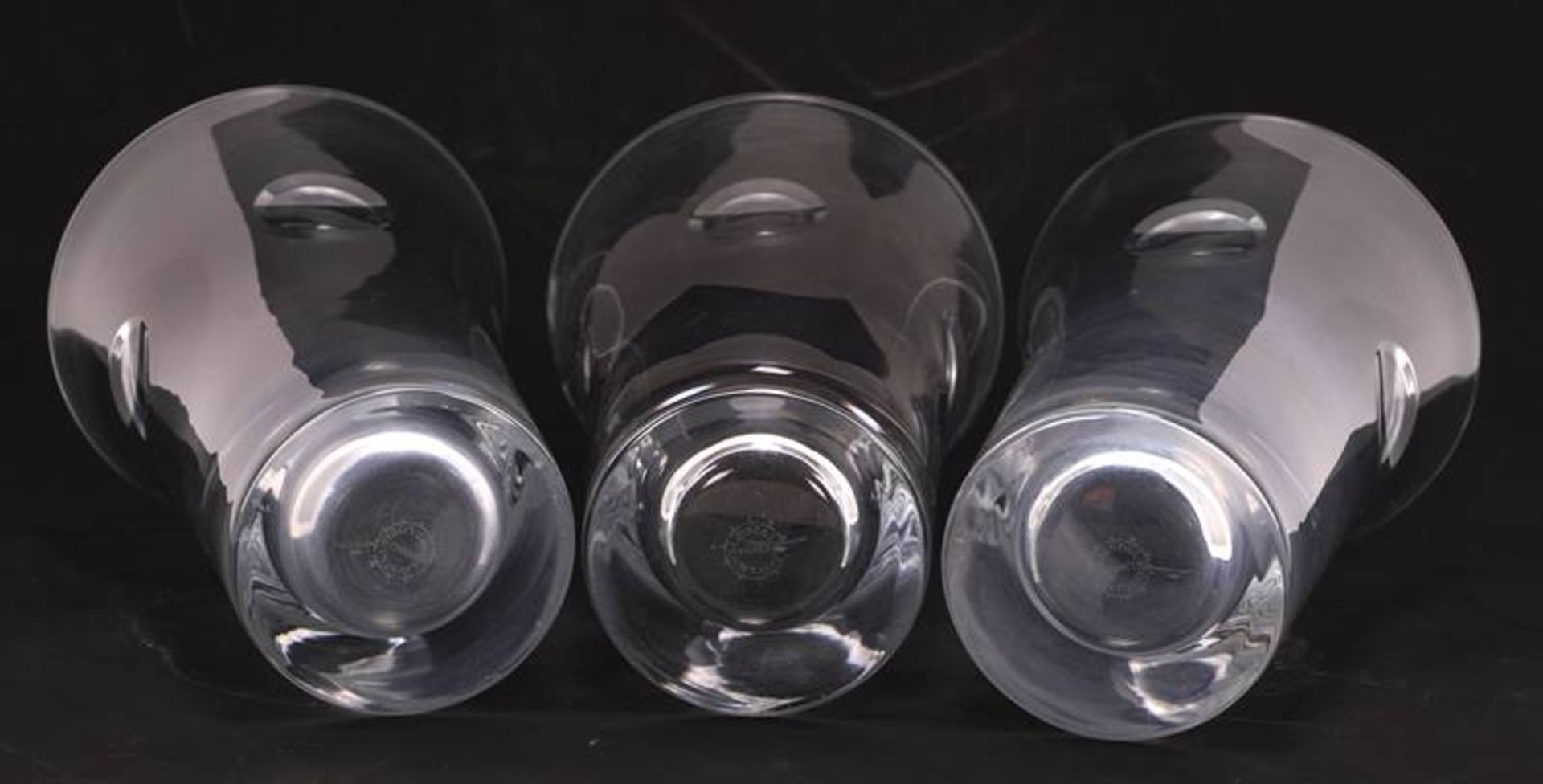 3 Saint Louis crystal glasses - Image 3 of 4