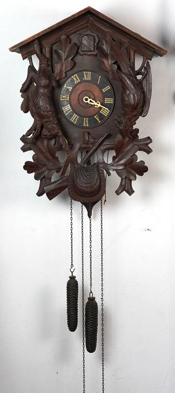 Hunting cuckoo clock - Image 2 of 7