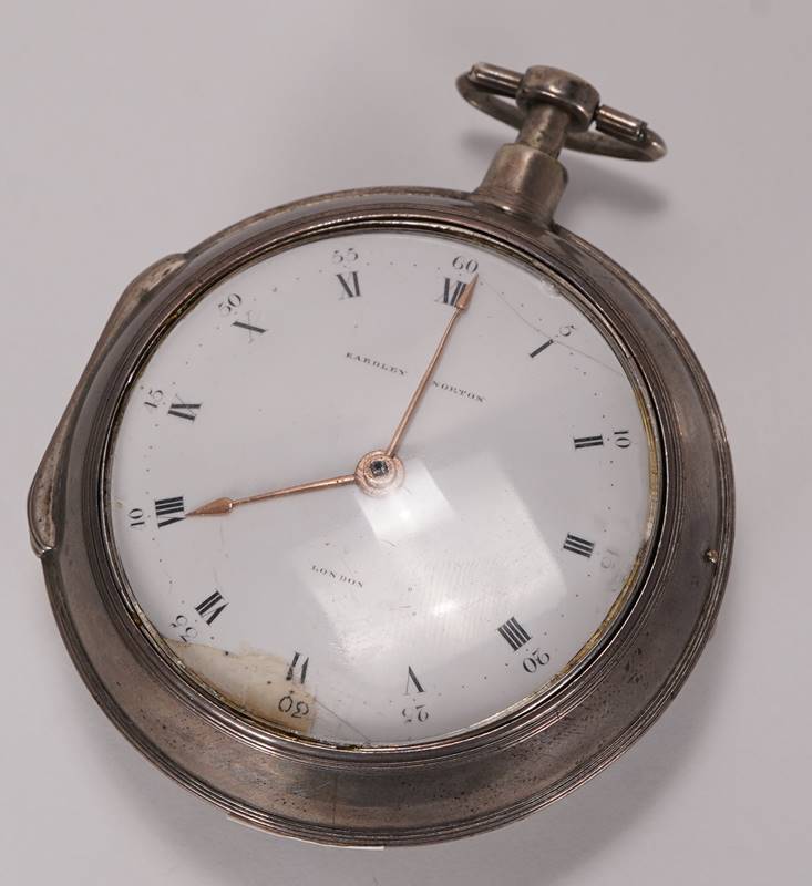 Spindle pocket watch