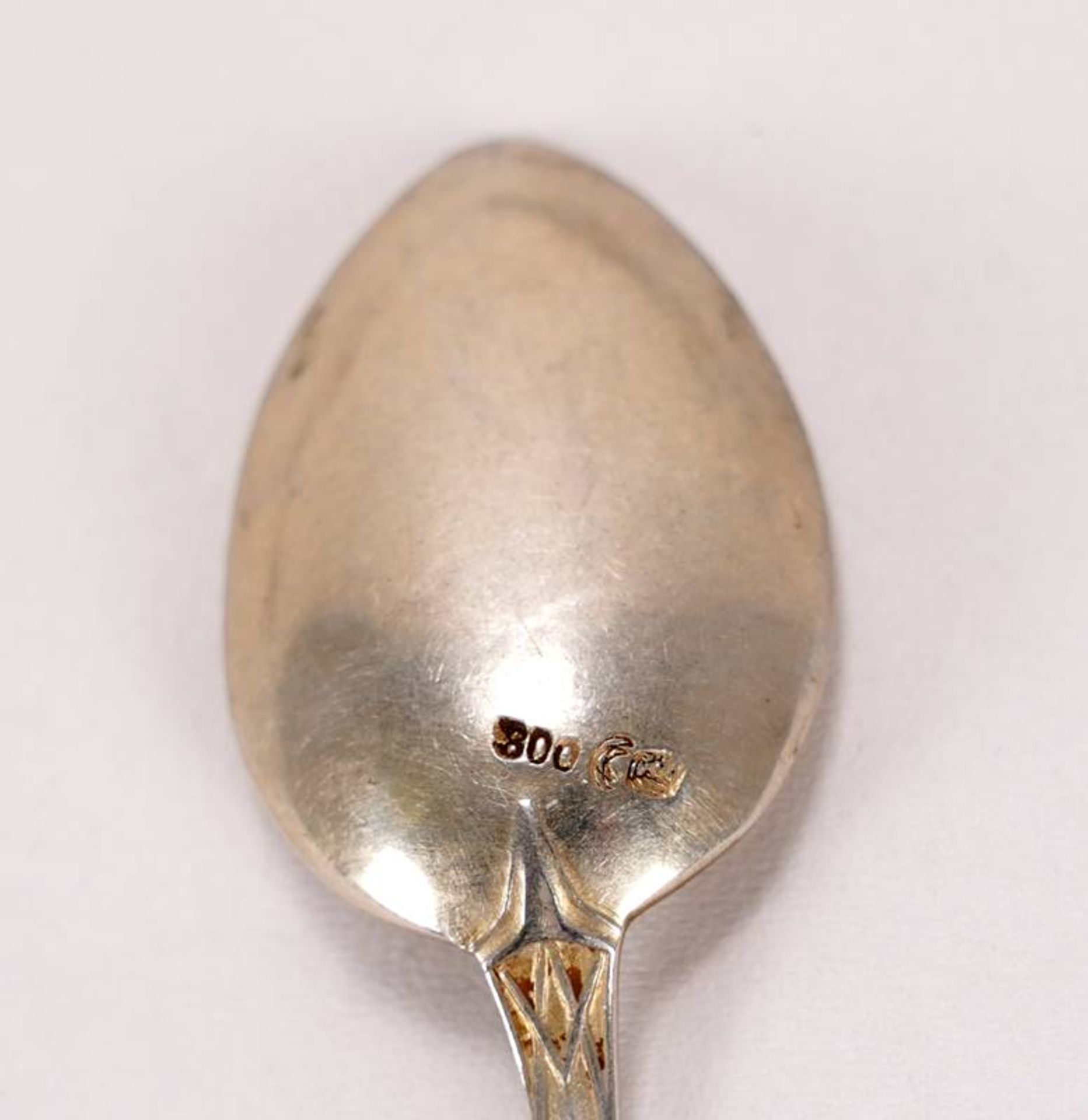 9 Art Nouveau spoons - Image 3 of 3