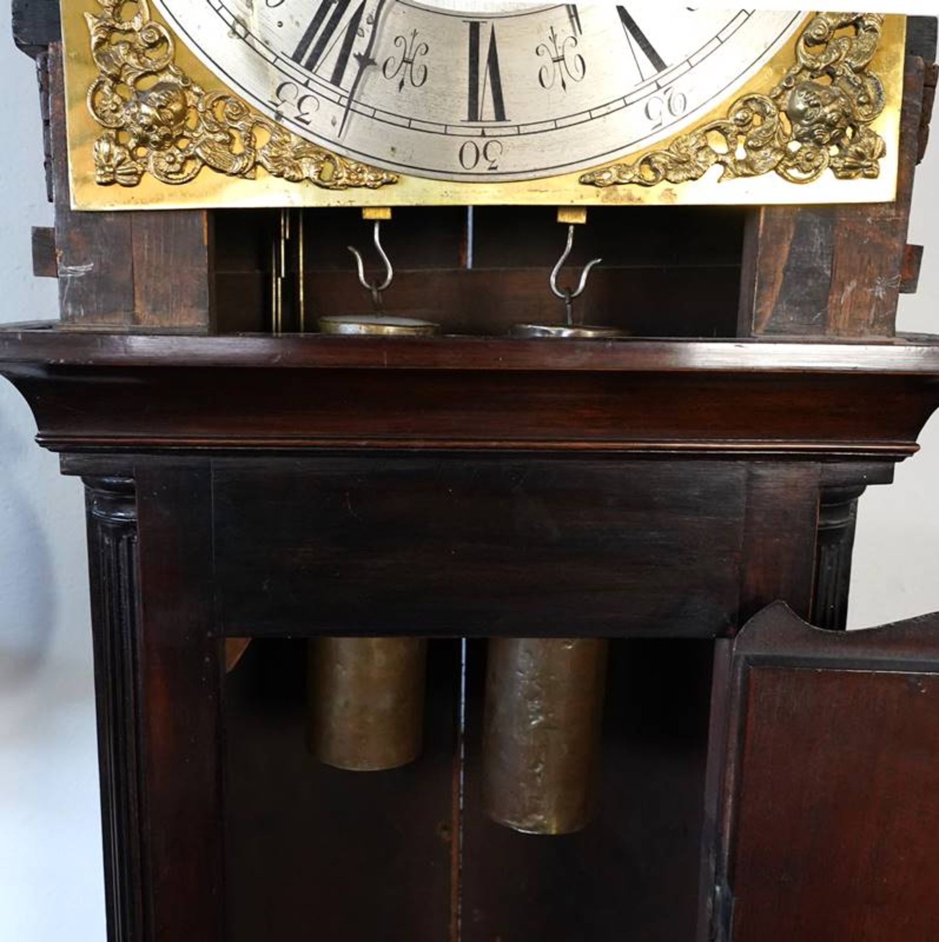 Baroque grandfather clock - Image 7 of 9