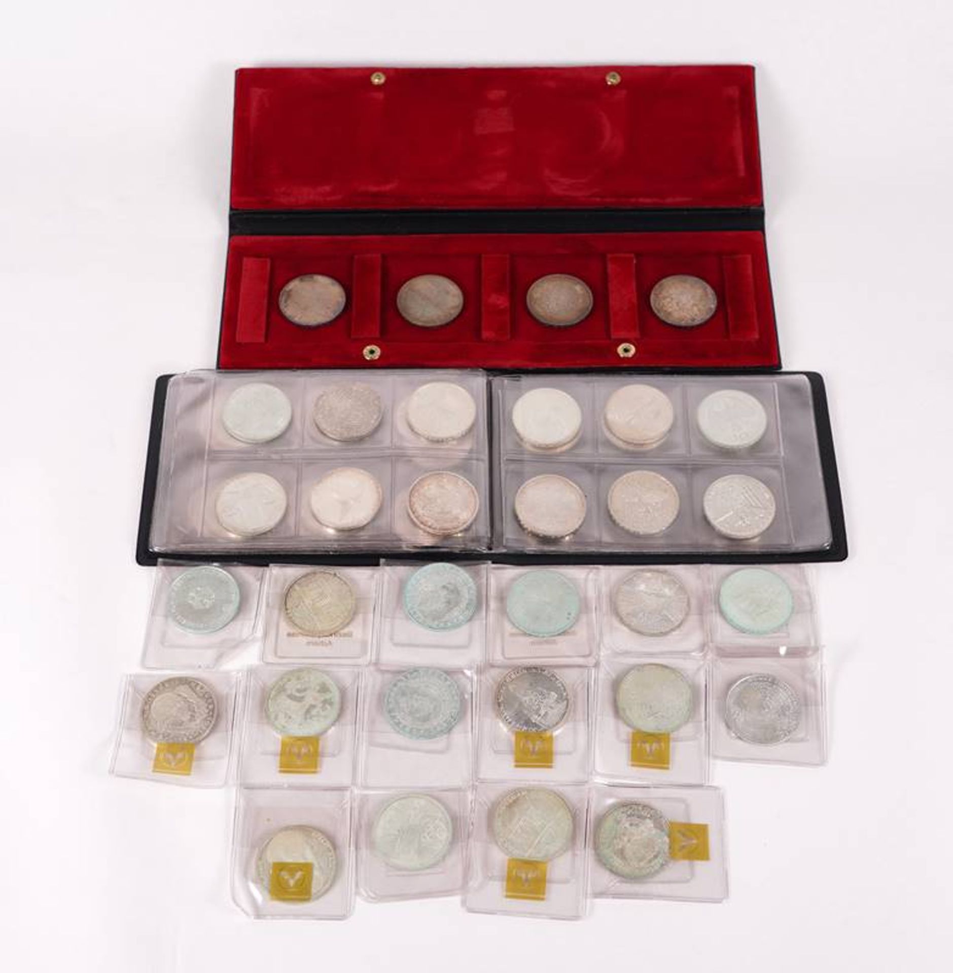 Mixed lot 10-DM coins