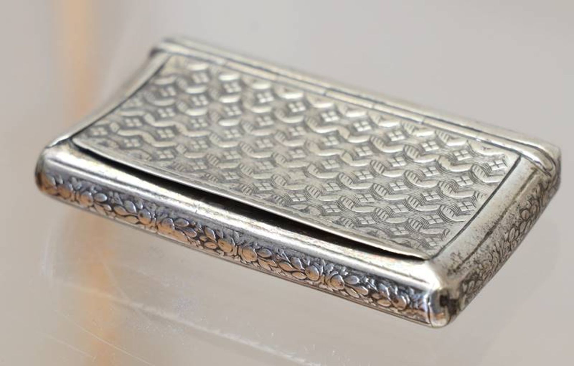 Silber Etui