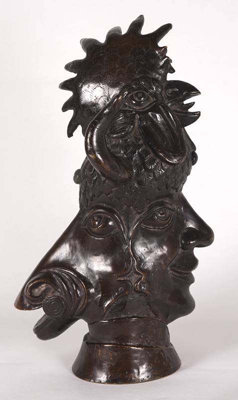 Bronze figure - Image 2 of 7